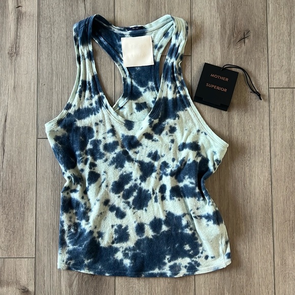 MOTHER Tops - Mother | Breezy Scoop Racerback Crop (includes original tags)